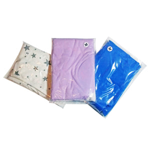3 pack, multi-sized swaddle blanket, soft cotton wrap, fits newborn baby 0 - 9 month old infant.